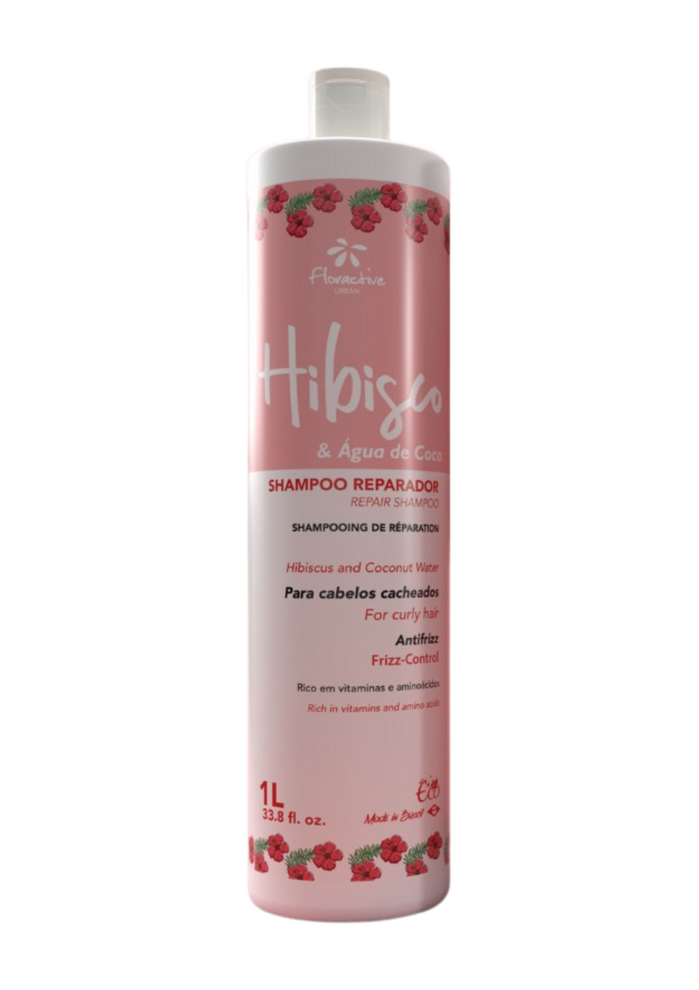 Urban Line - Hibiscus & Coconut Water | Repair for Curly Hair Shampoo 1L